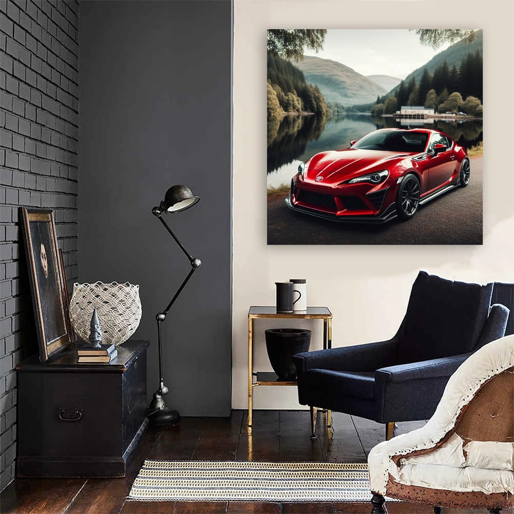 Toyota Gt86 Lake Wall Art