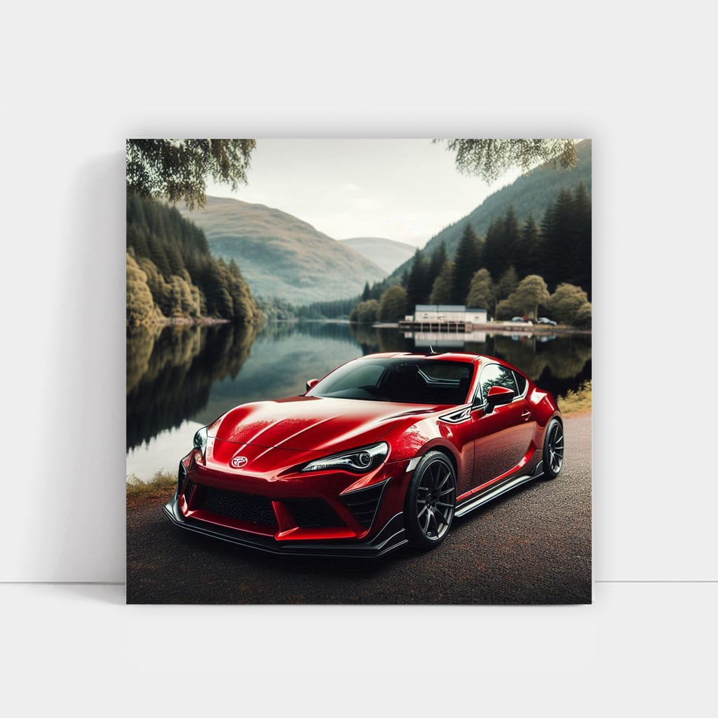 Toyota Gt86 Lake Wall Art