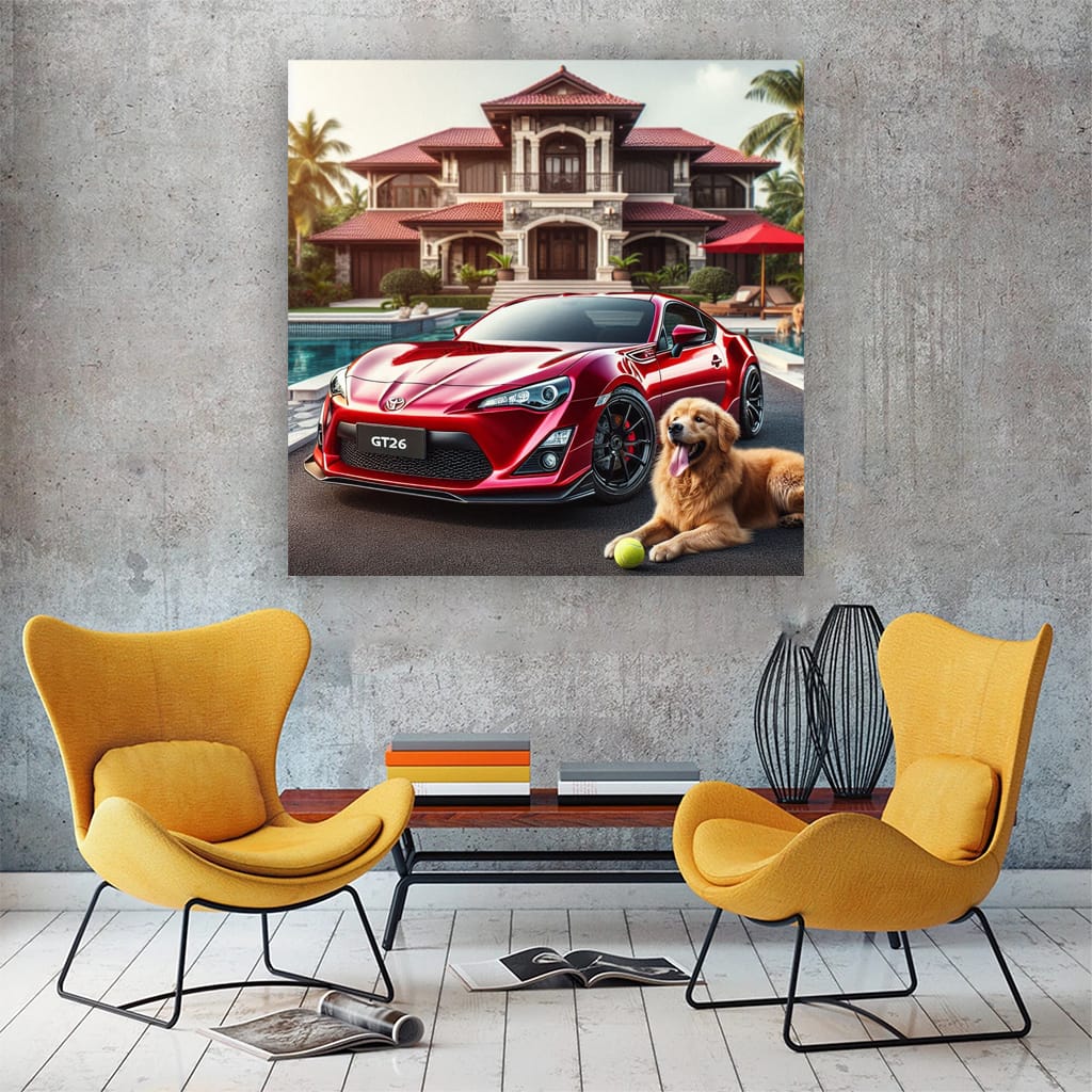 Toyota Gt86 Luxury Li Wall Art