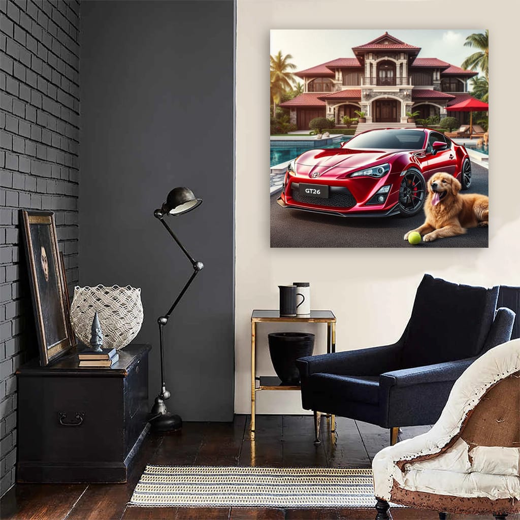 Toyota Gt86 Luxury Li Wall Art