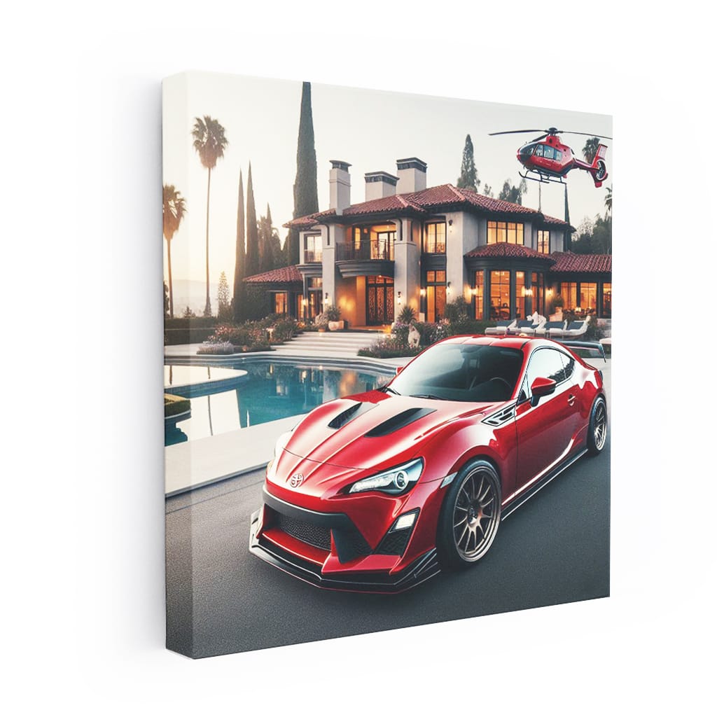 Toyota Gt86 Luxury Life Wall Art