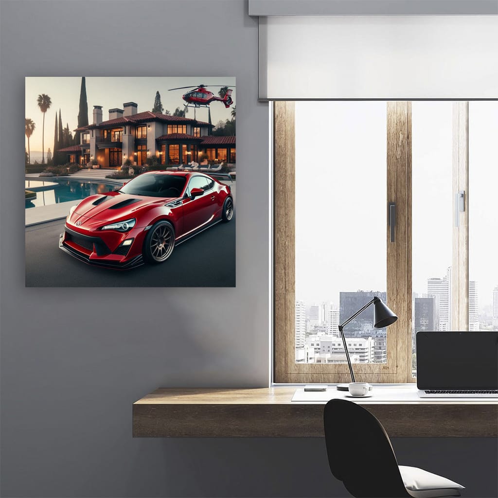 Toyota Gt86 Luxury Life Wall Art