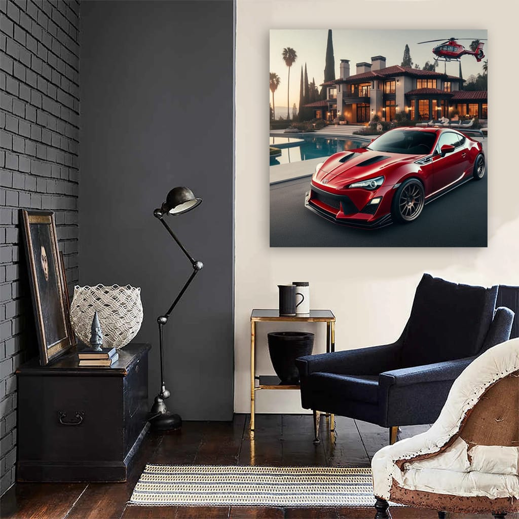 Toyota Gt86 Luxury Life Wall Art