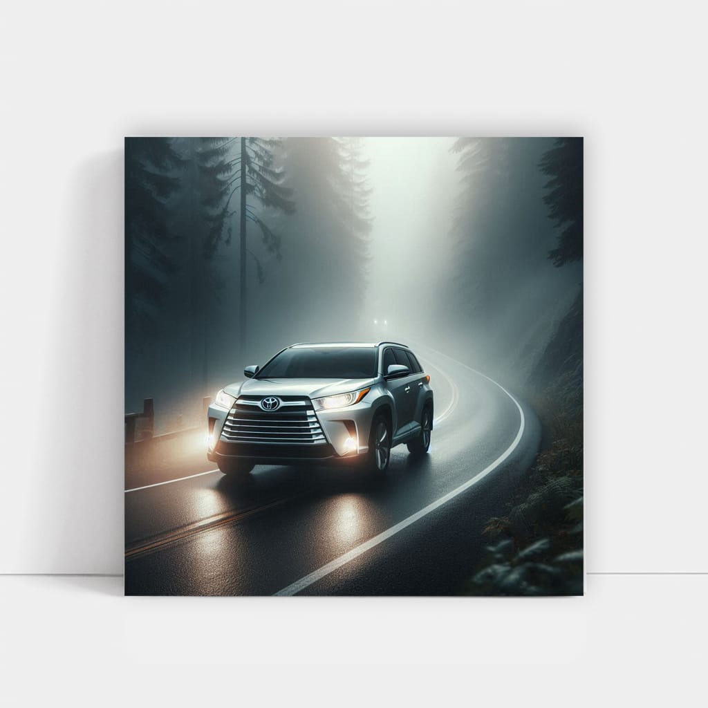 Toyota Highlander F Wall Art