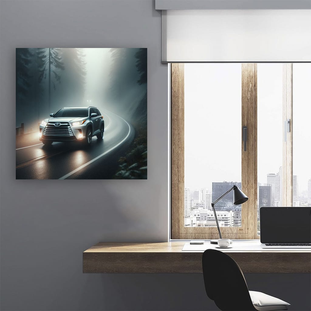 Toyota Highlander F Wall Art