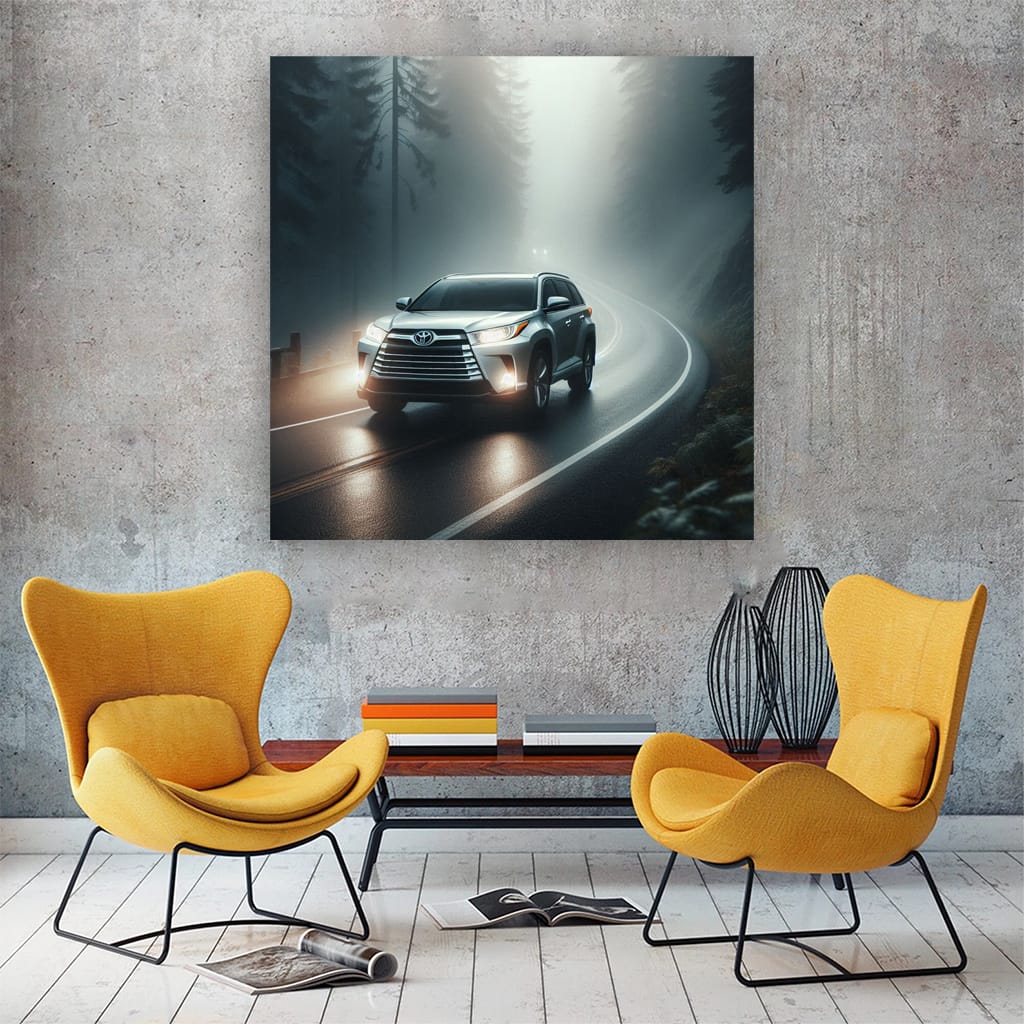 Toyota Highlander F Wall Art