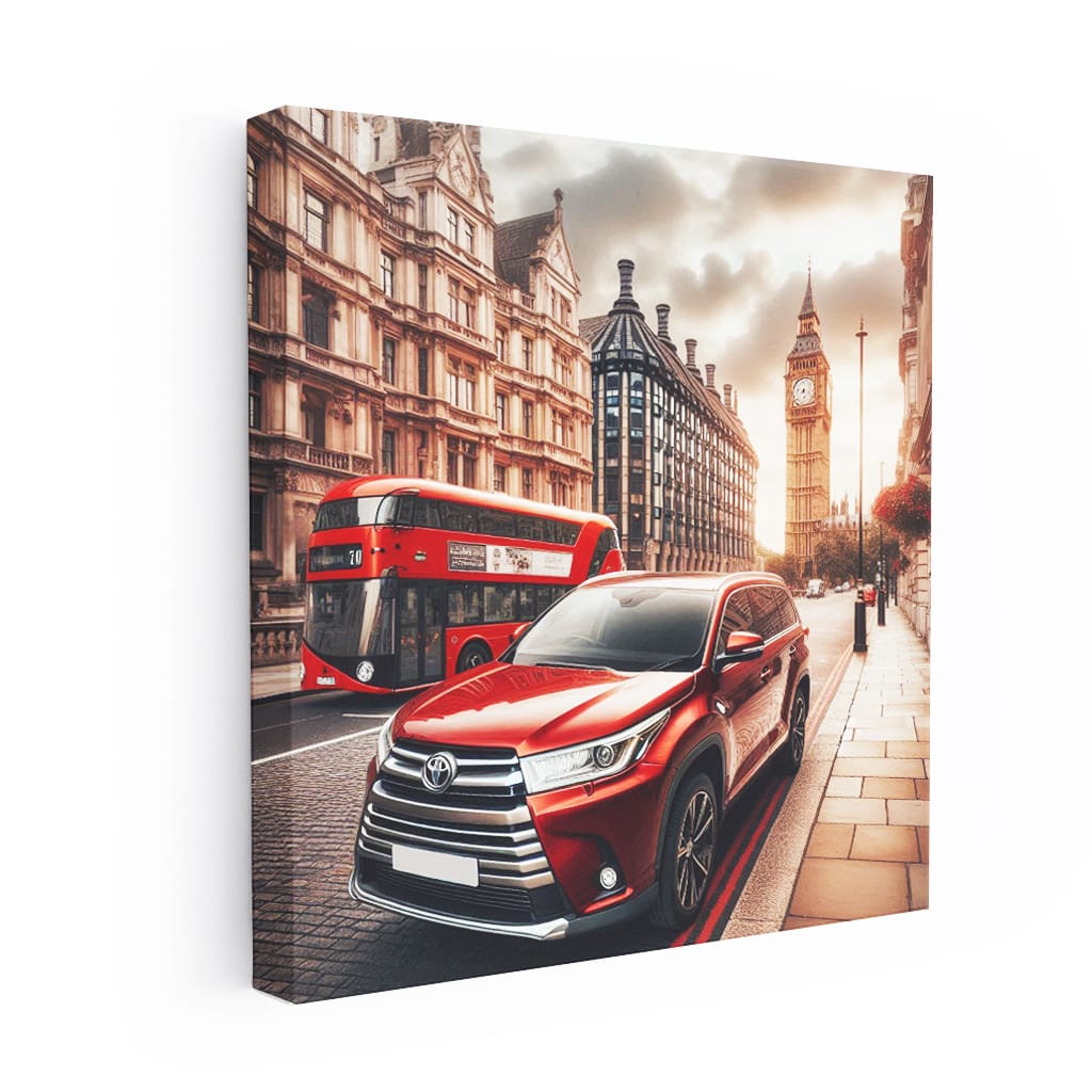 Toyota Highlander Lond Wall Art