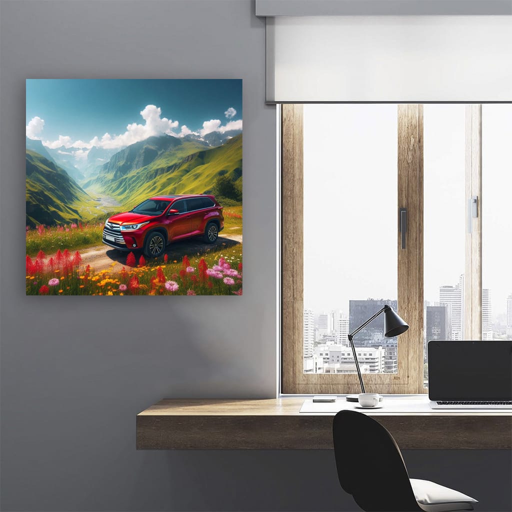 Toyota Highlander Vall Wall Art