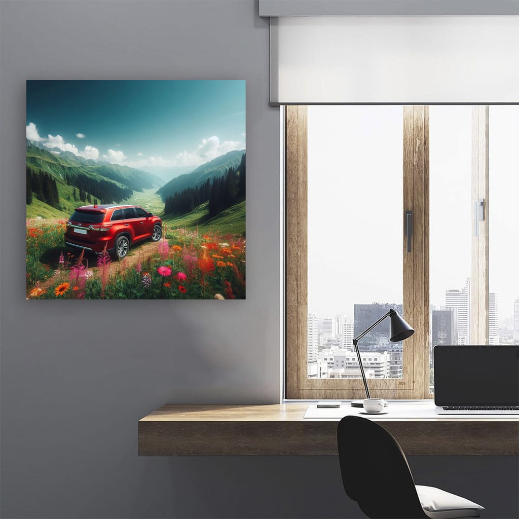 Toyota Highlander Valley Wall Art