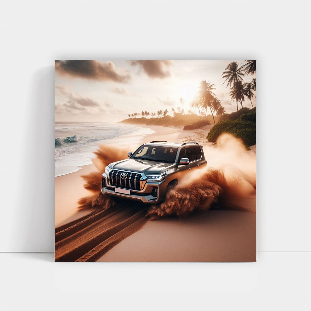 Toyota Land Cruiser Beach Adventure - Rugged and Reliable