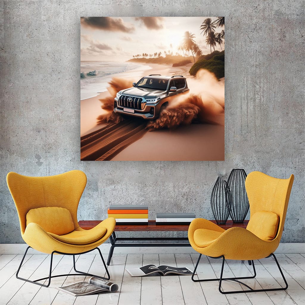 Toyota Land Cruiser Bea Wall Art