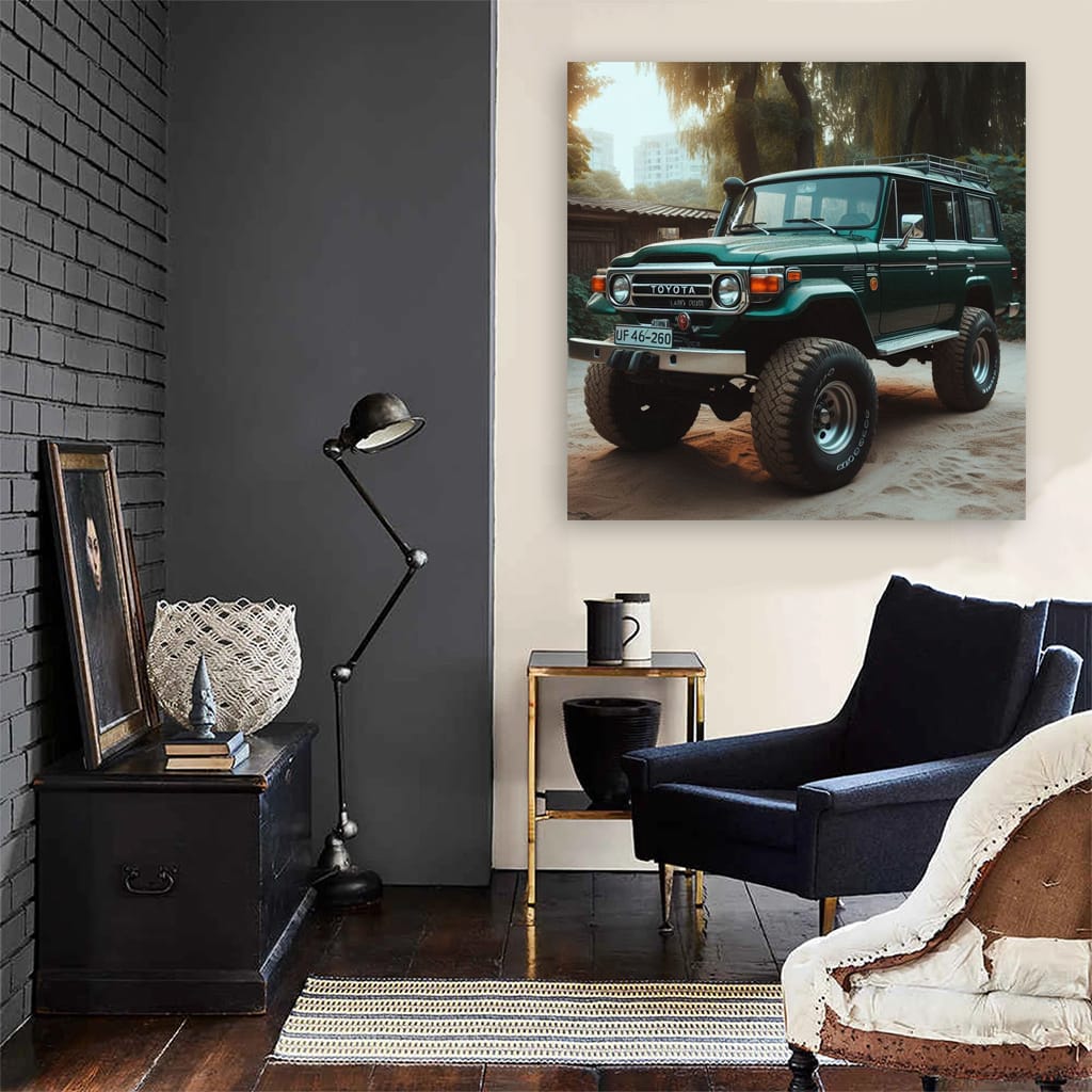 Toyota Land Cruiser Parking - Rugged and Reliable Adventure