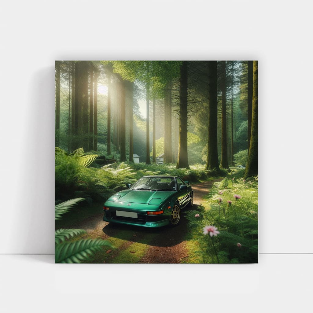 Forest Adventure: Toyota MR2 - Agile and Sporty Drive