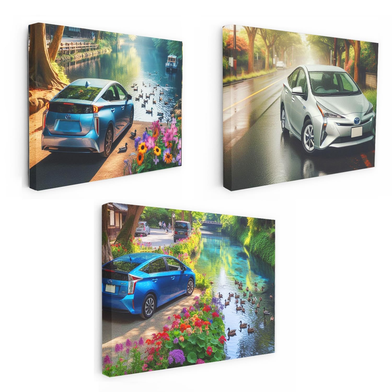 Toyota Prius Set of 3