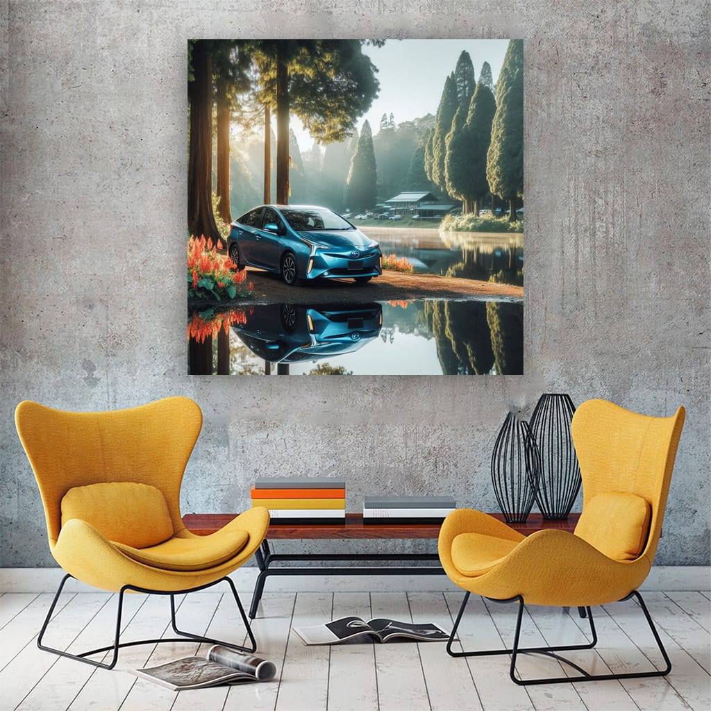 Toyota Prius La Wall Art