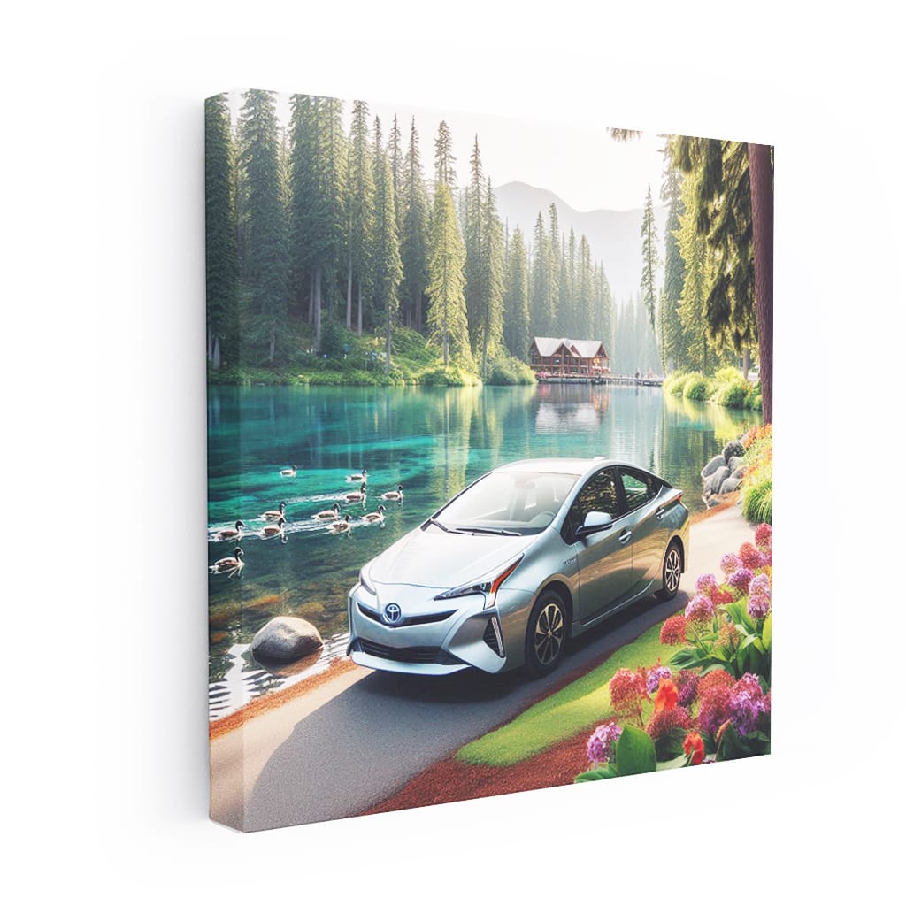 Toyota Prius Lake Wall Art