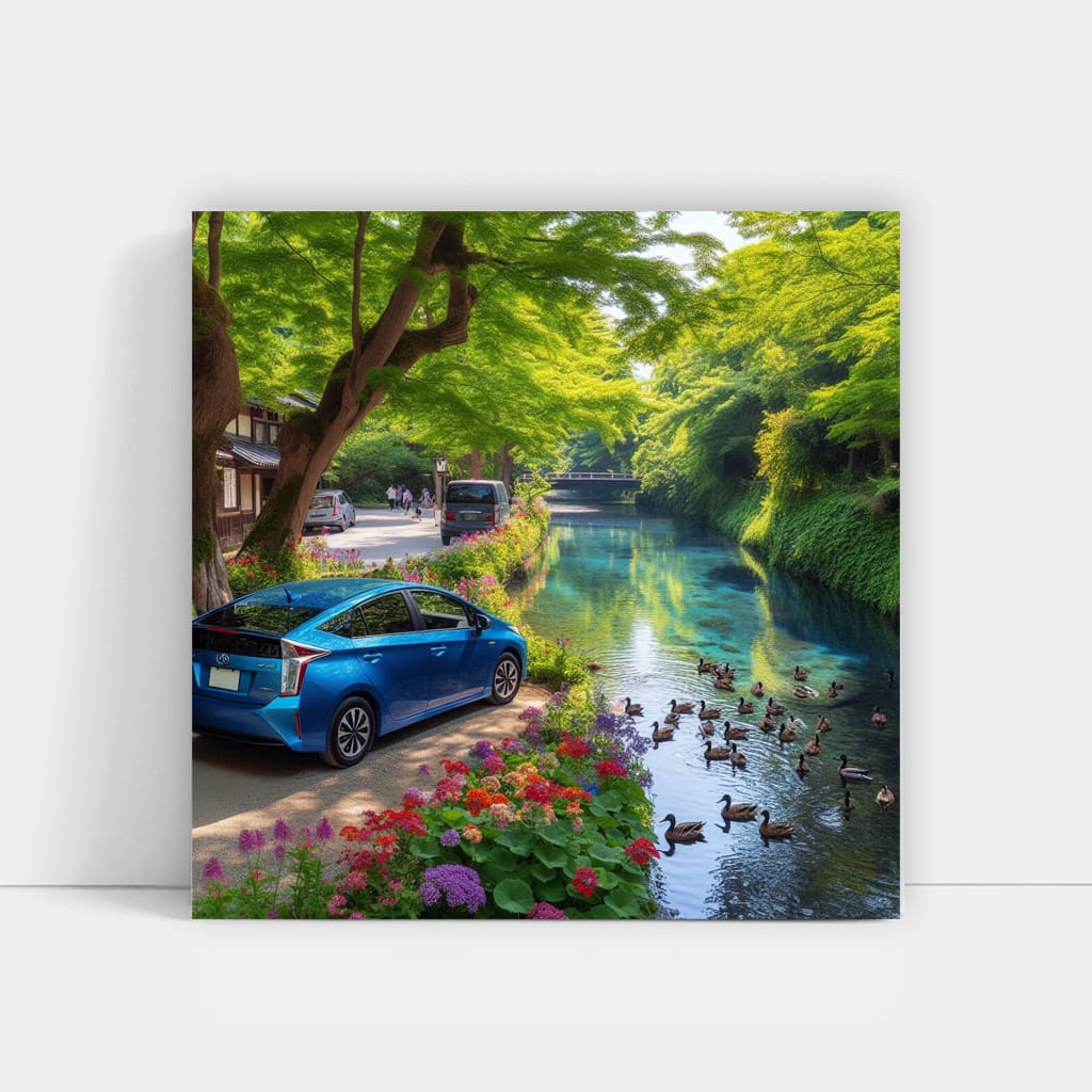 Toyota Prius by River - Eco-Friendly Elegance