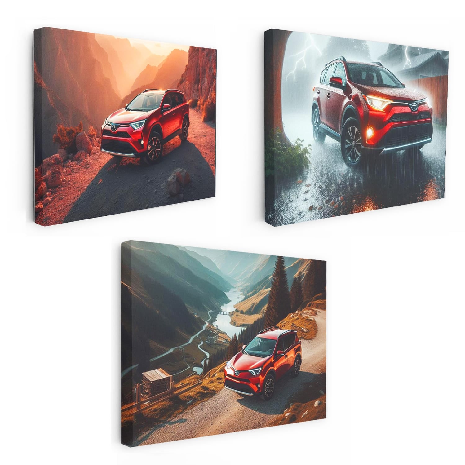 Toyota Rav4 Set of 3