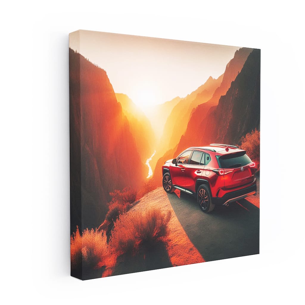 Toyota Rav4 Canyon Wall Art