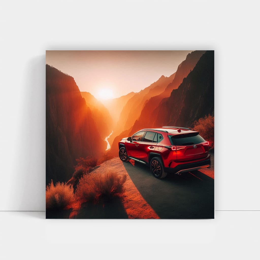 Toyota Rav4 Canyon Wall Art