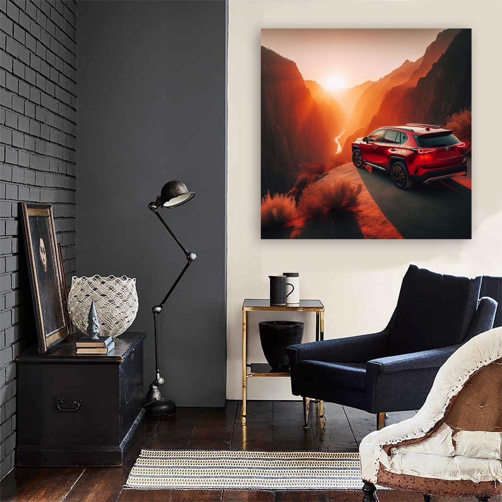 Toyota Rav4 Canyon Wall Art