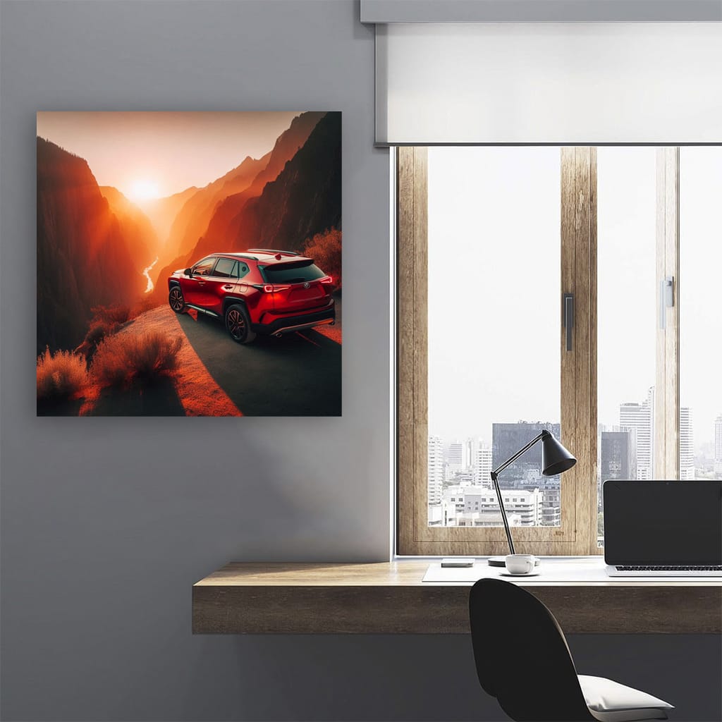 Toyota Rav4 Canyon Wall Art