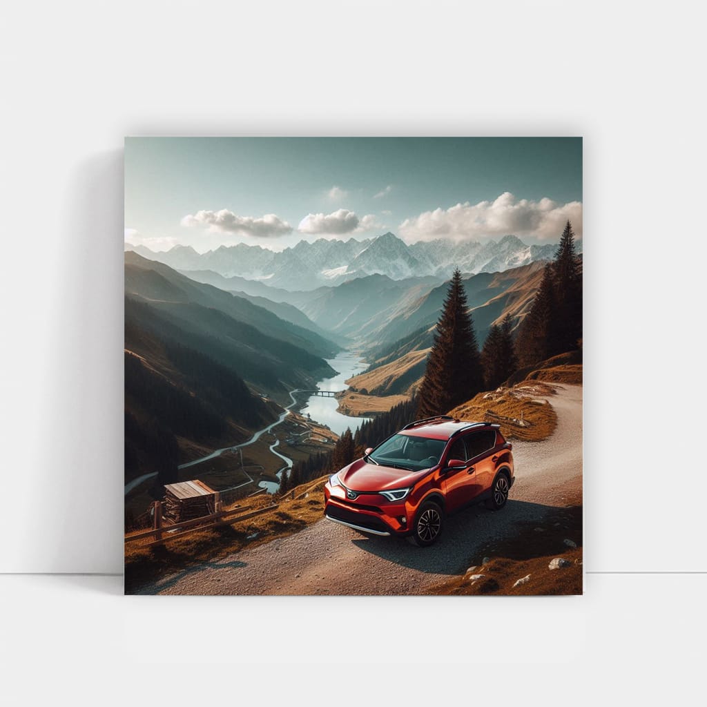 Toyota Rav4 Mounta Wall Art