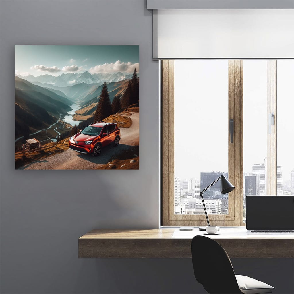 Toyota Rav4 Mounta Wall Art