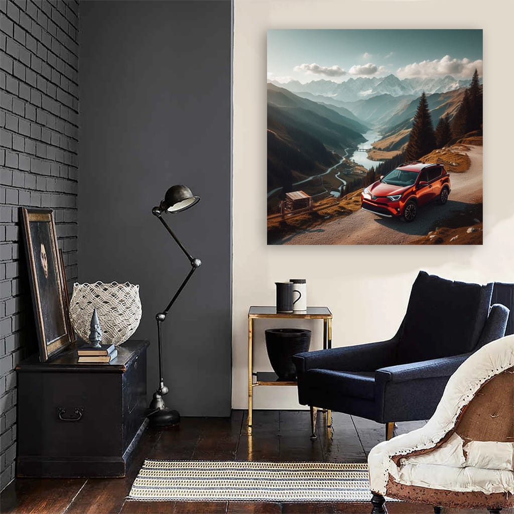 Toyota Rav4 Mounta Wall Art