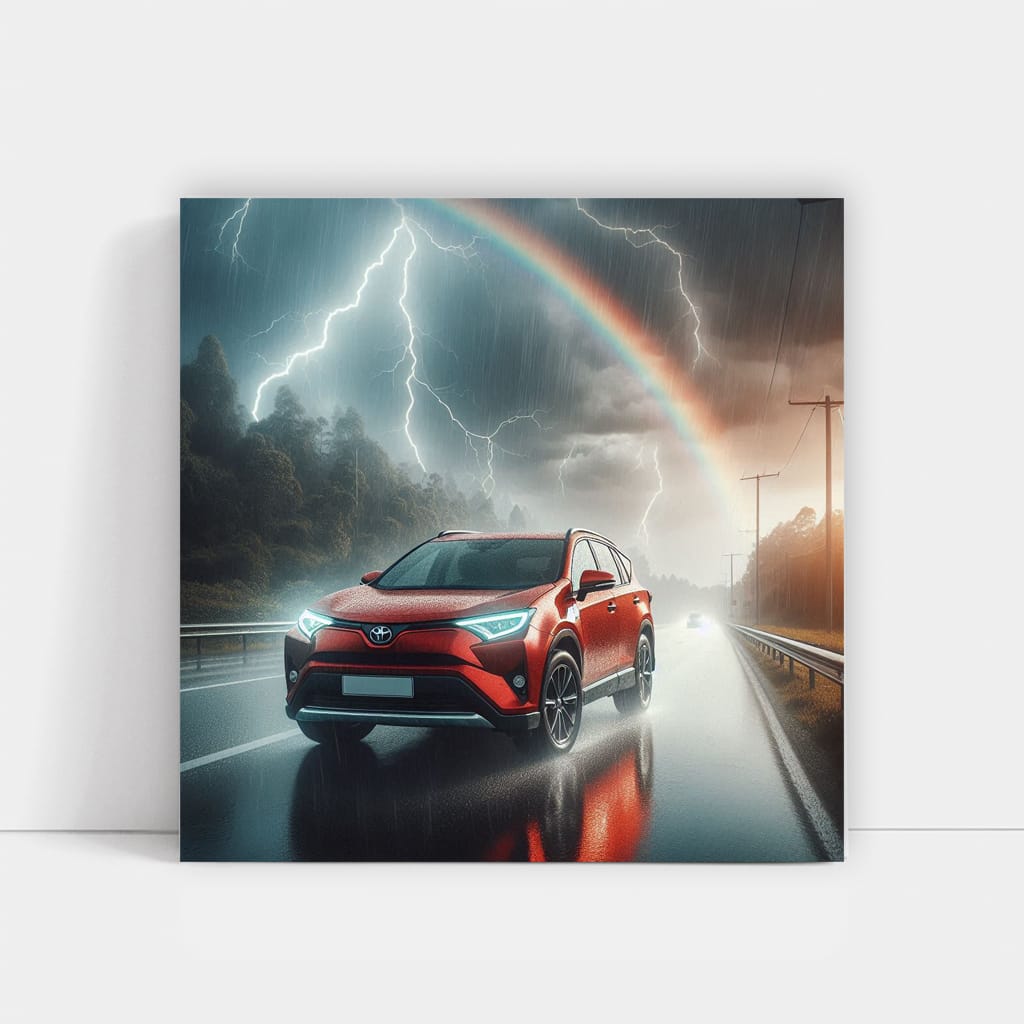 Toyota Rav4 Thundersto Wall Art