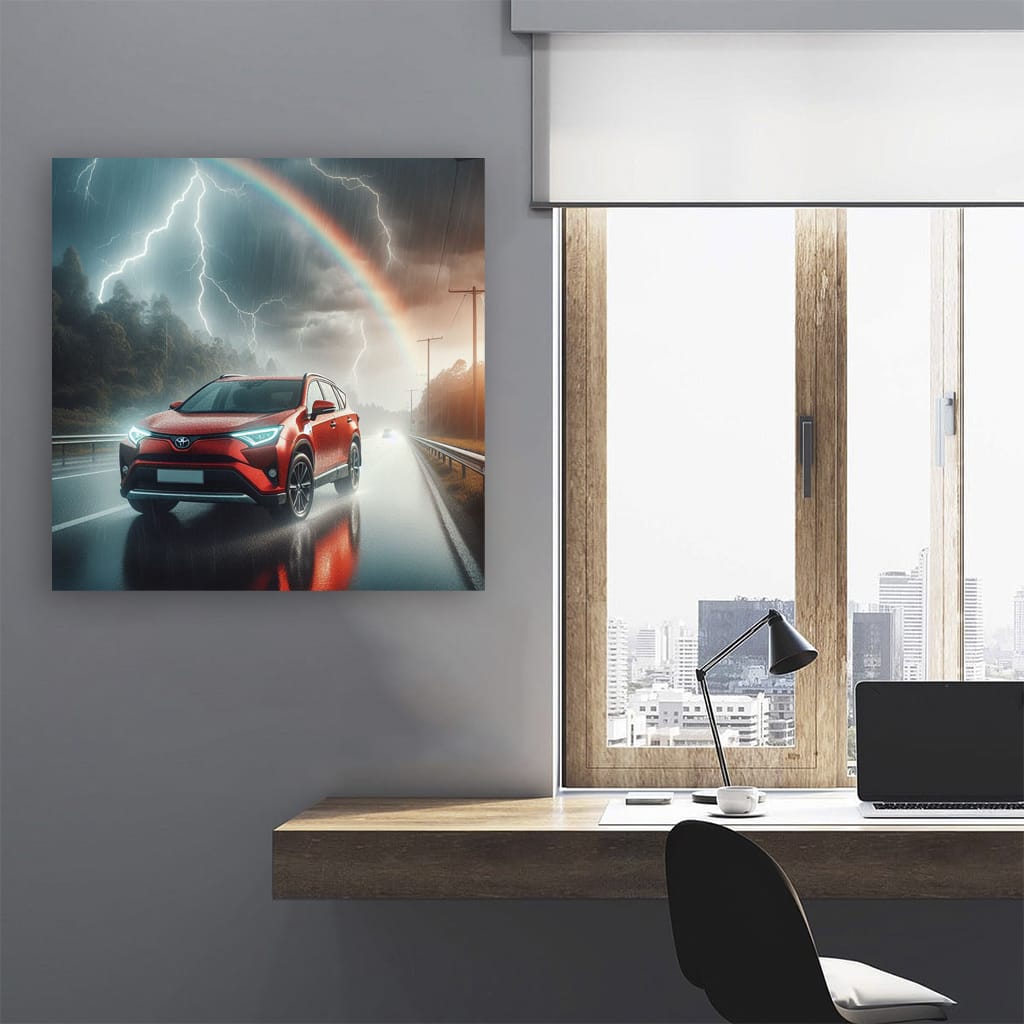 Toyota Rav4 Thundersto Wall Art