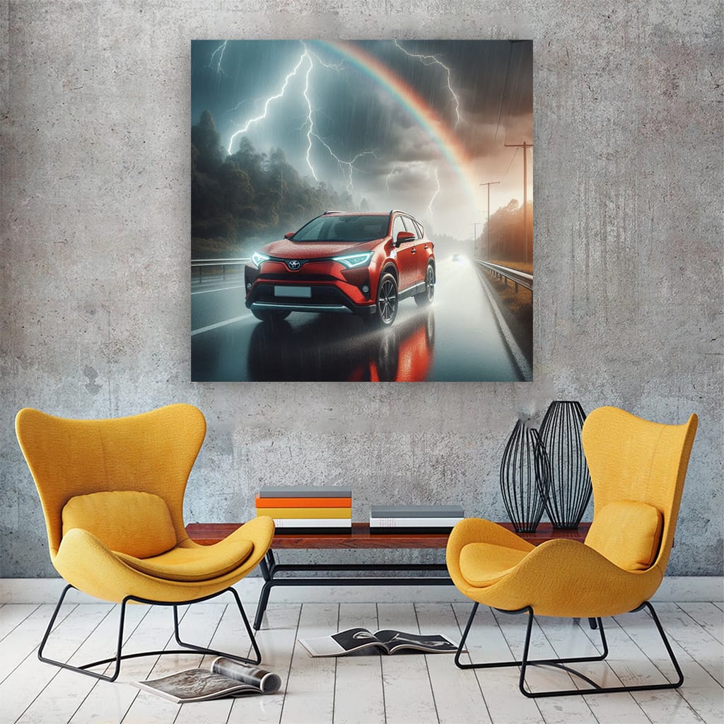 Toyota Rav4 Thundersto Wall Art