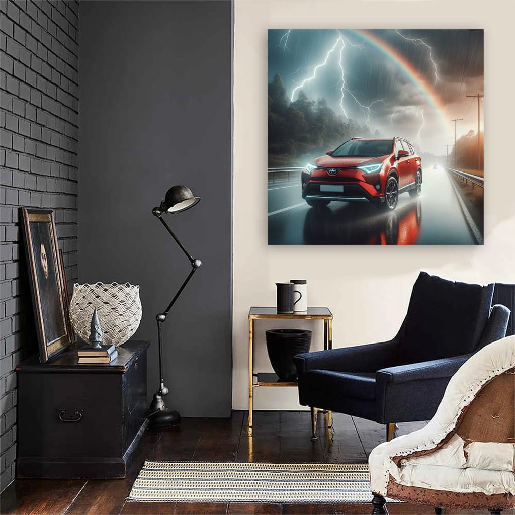 Toyota Rav4 Thundersto Wall Art