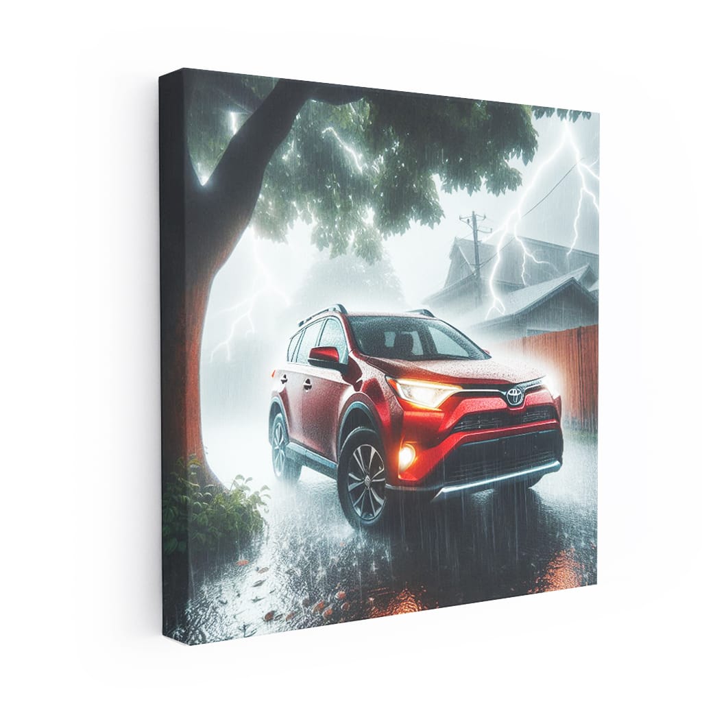 Toyota Rav4 Thunderstorm Wall Art