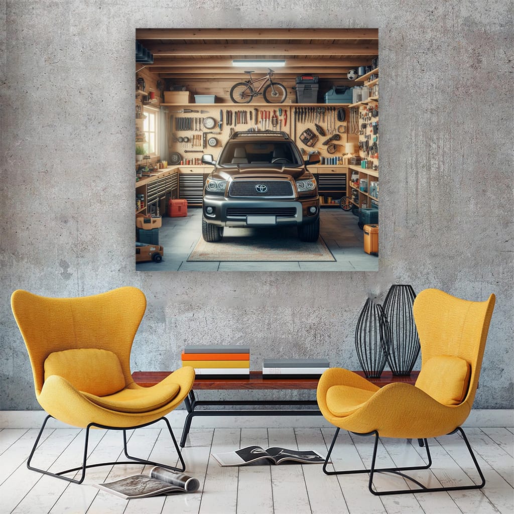 Toyota Sequoia Gara Wall Art