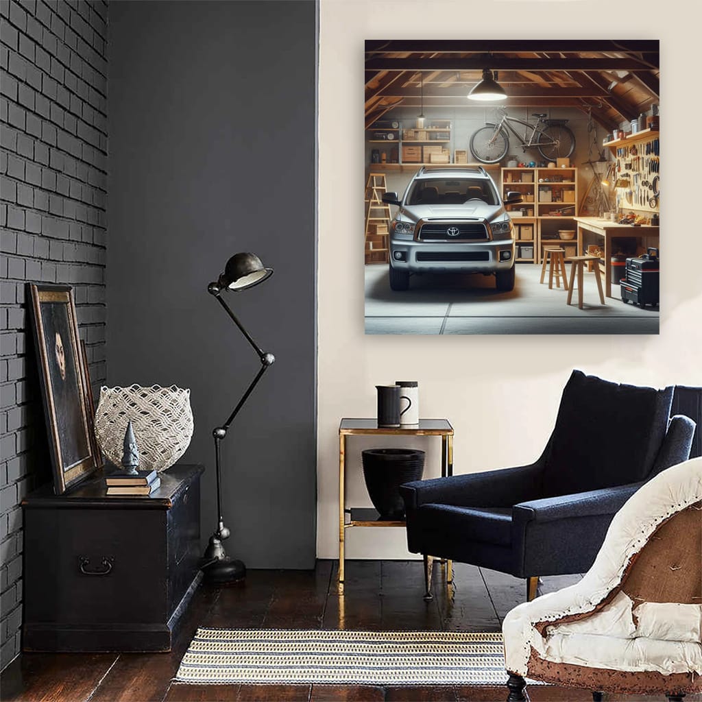 Toyota Sequoia Garage Wall Art