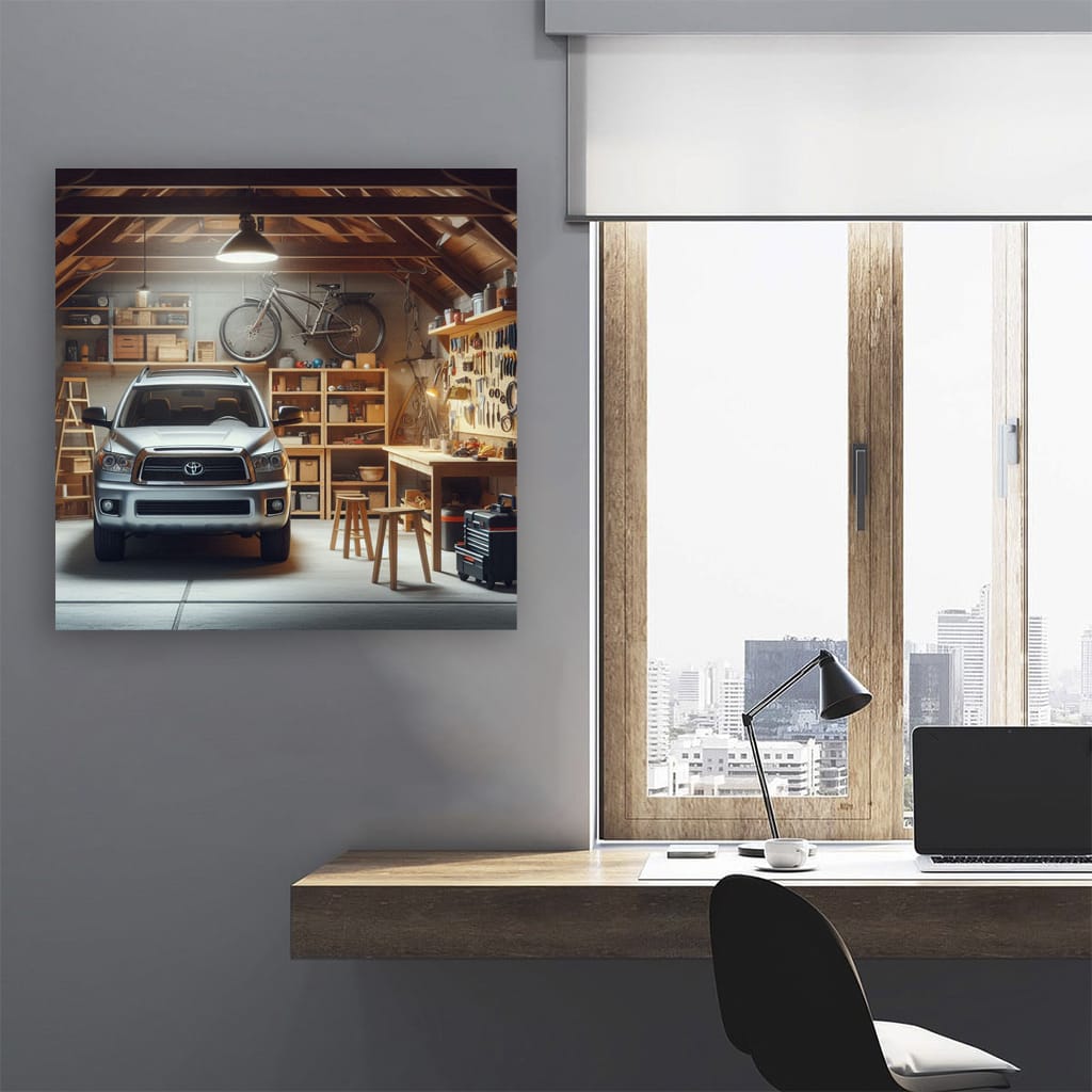 Toyota Sequoia Garage Wall Art