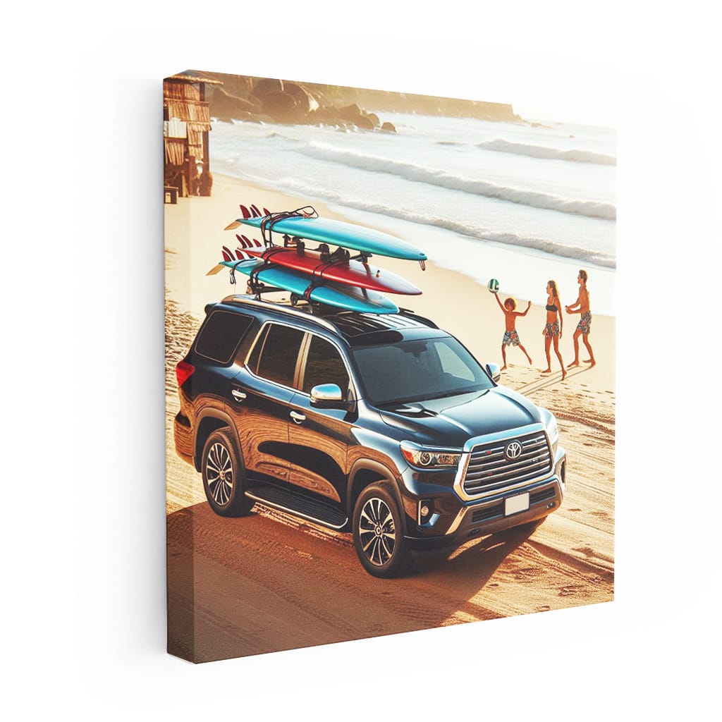 Toyota Sequoia On Bea Wall Art