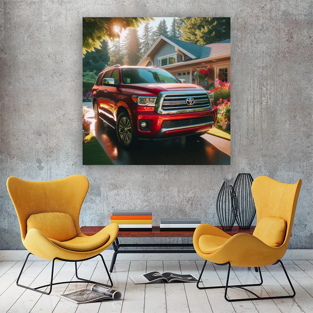 Toyota Sequoia Pai Wall Art