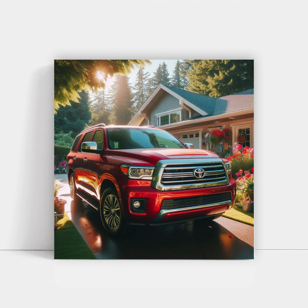 Toyota Sequoia Paint - Bold and Powerful SUV