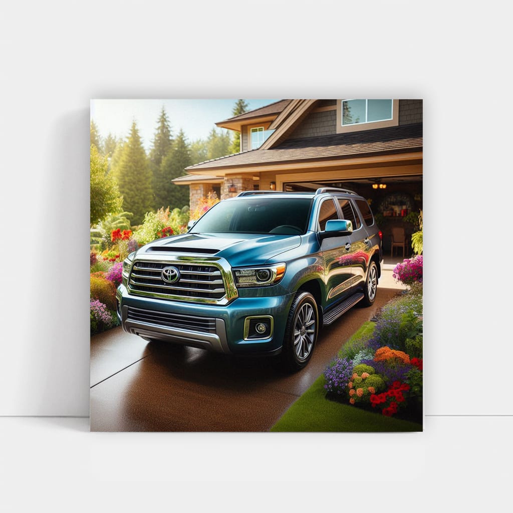 Toyota Sequoia Paint Wall Art