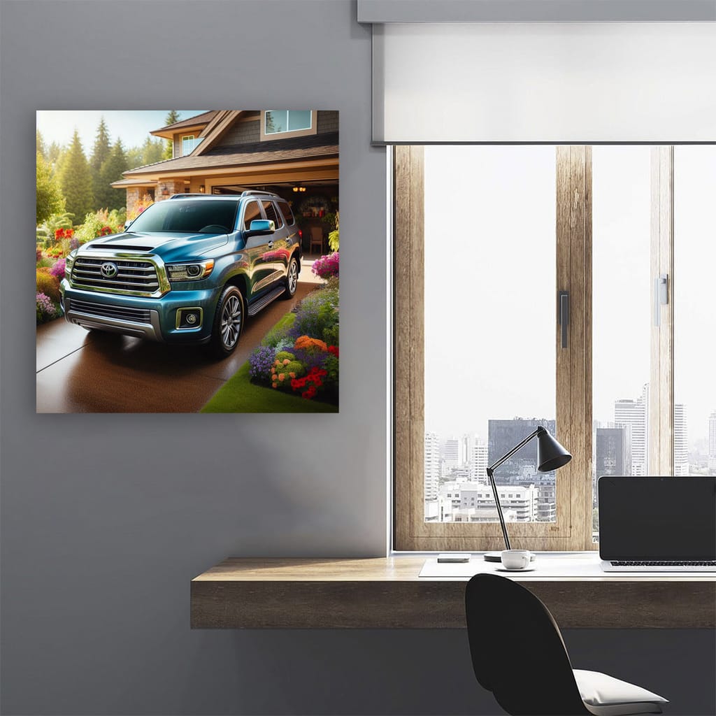 Toyota Sequoia Paint Wall Art