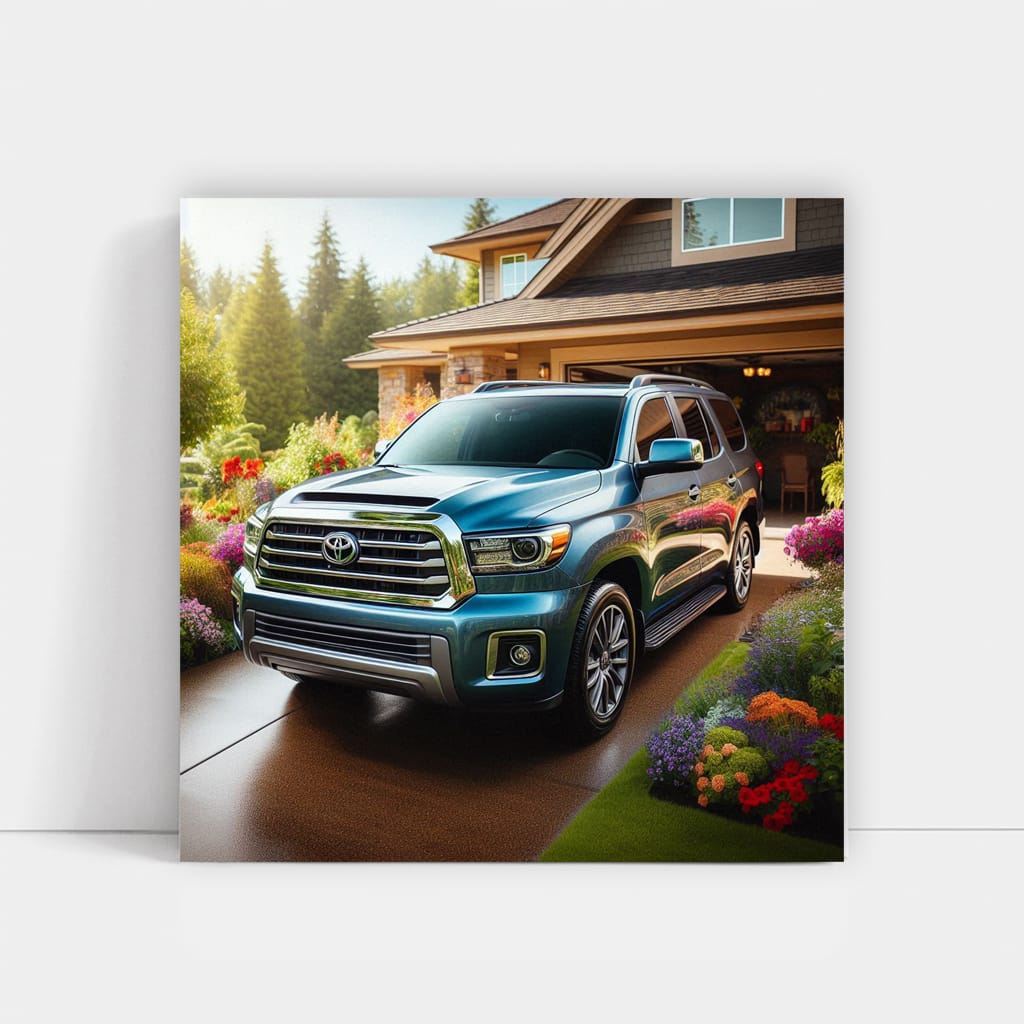 Toyota Sequoia Paint - Bold and Adventurous SUV