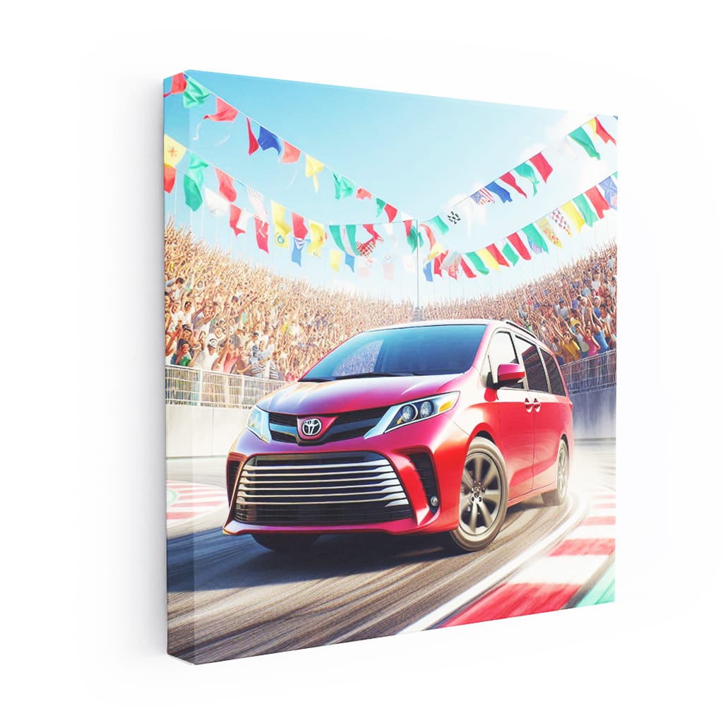 Toyota Sienna Race Ri Wall Art