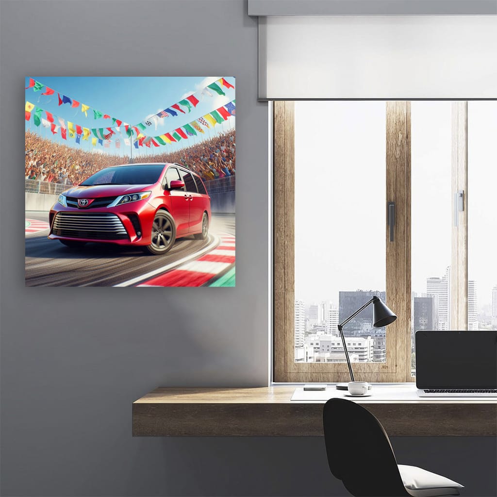 Toyota Sienna Race Ri Wall Art