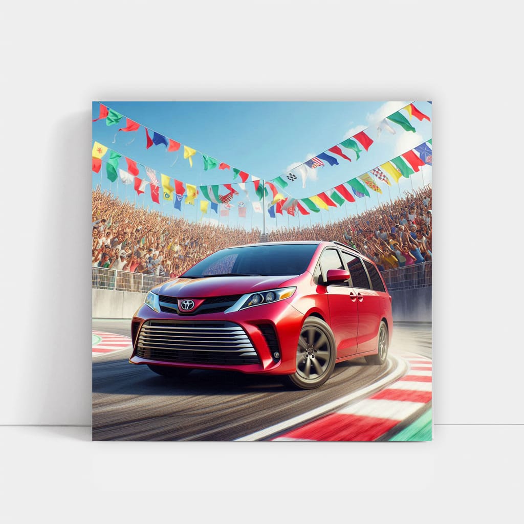 Toyota Sienna Race Ri Wall Art