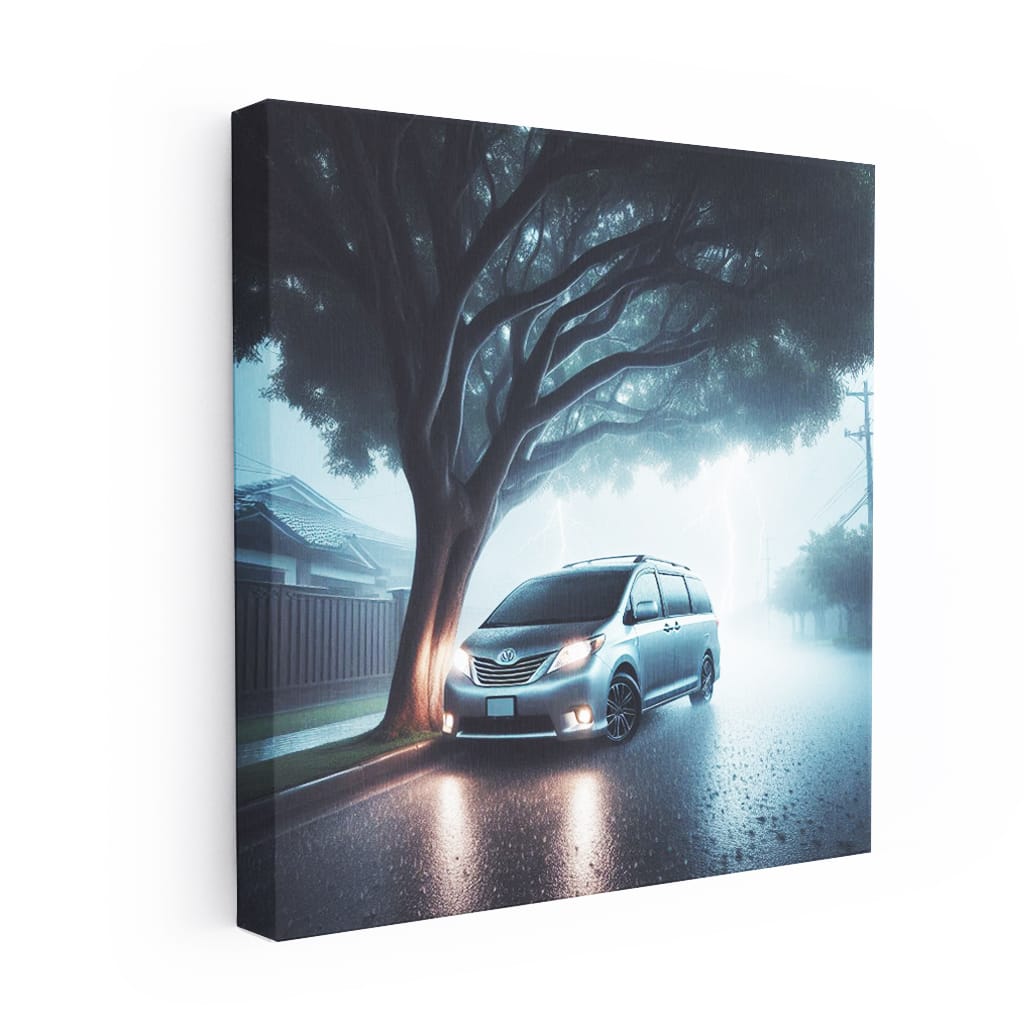 Toyota Sienna Thunderstorm Wall Art