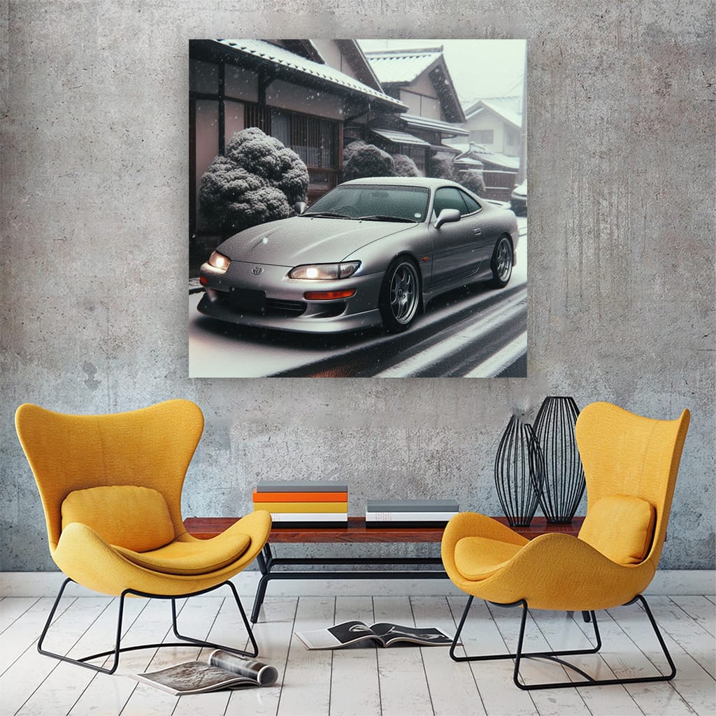 Toyota Soarer Wint Wall Art