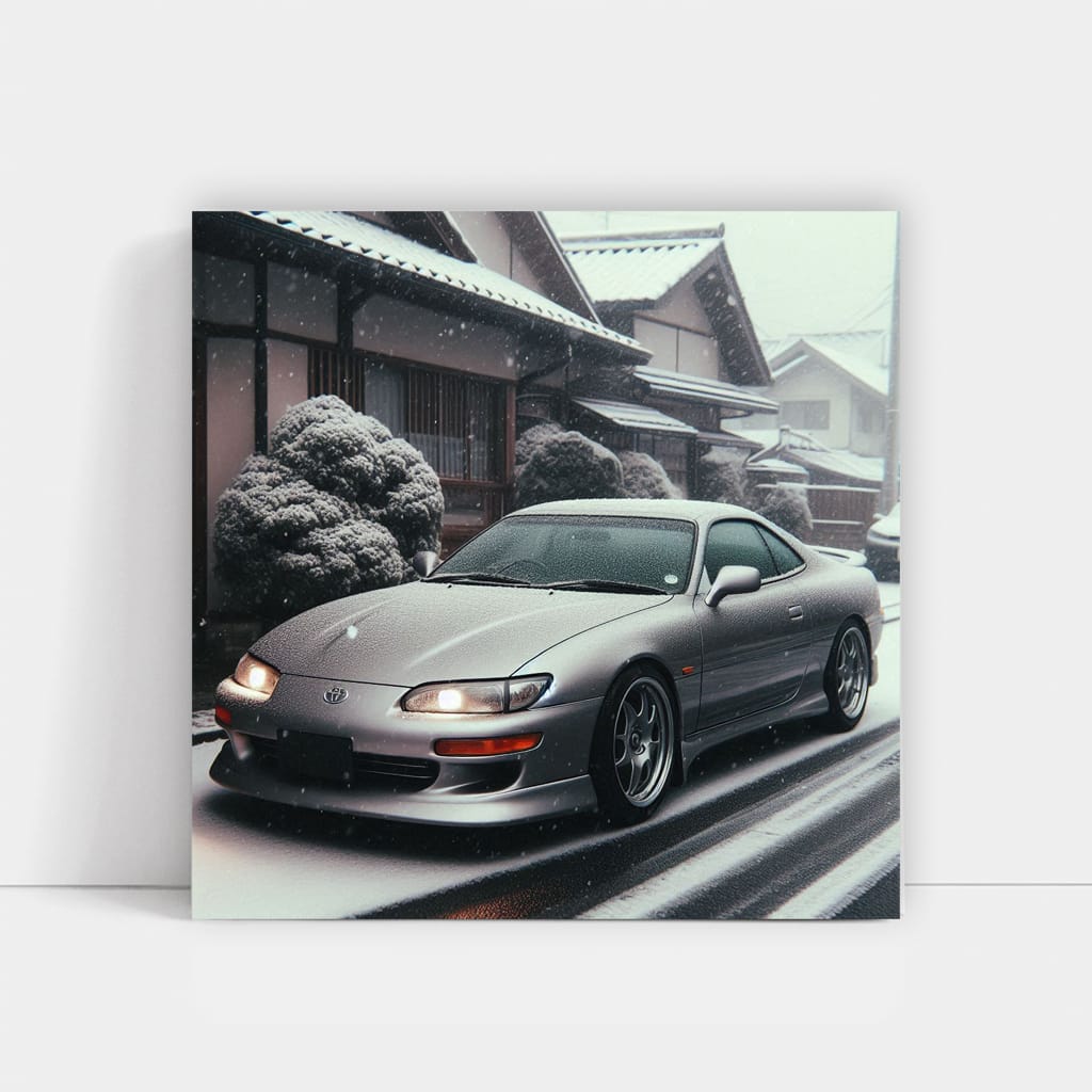 Toyota Soarer Wint Wall Art