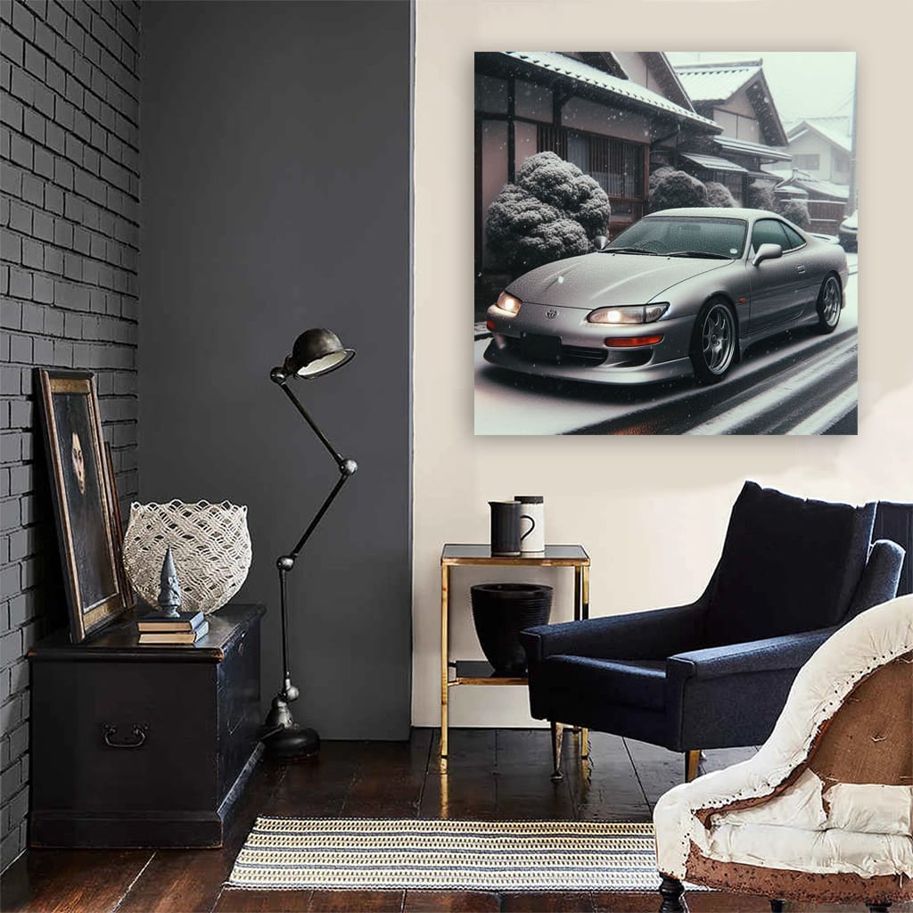 Toyota Soarer Wint Wall Art